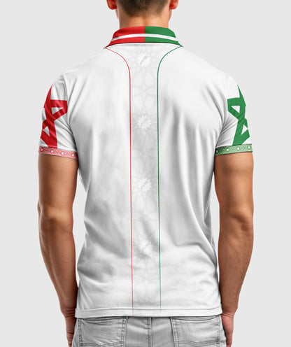 Scarlet Polo Morocco AFCON