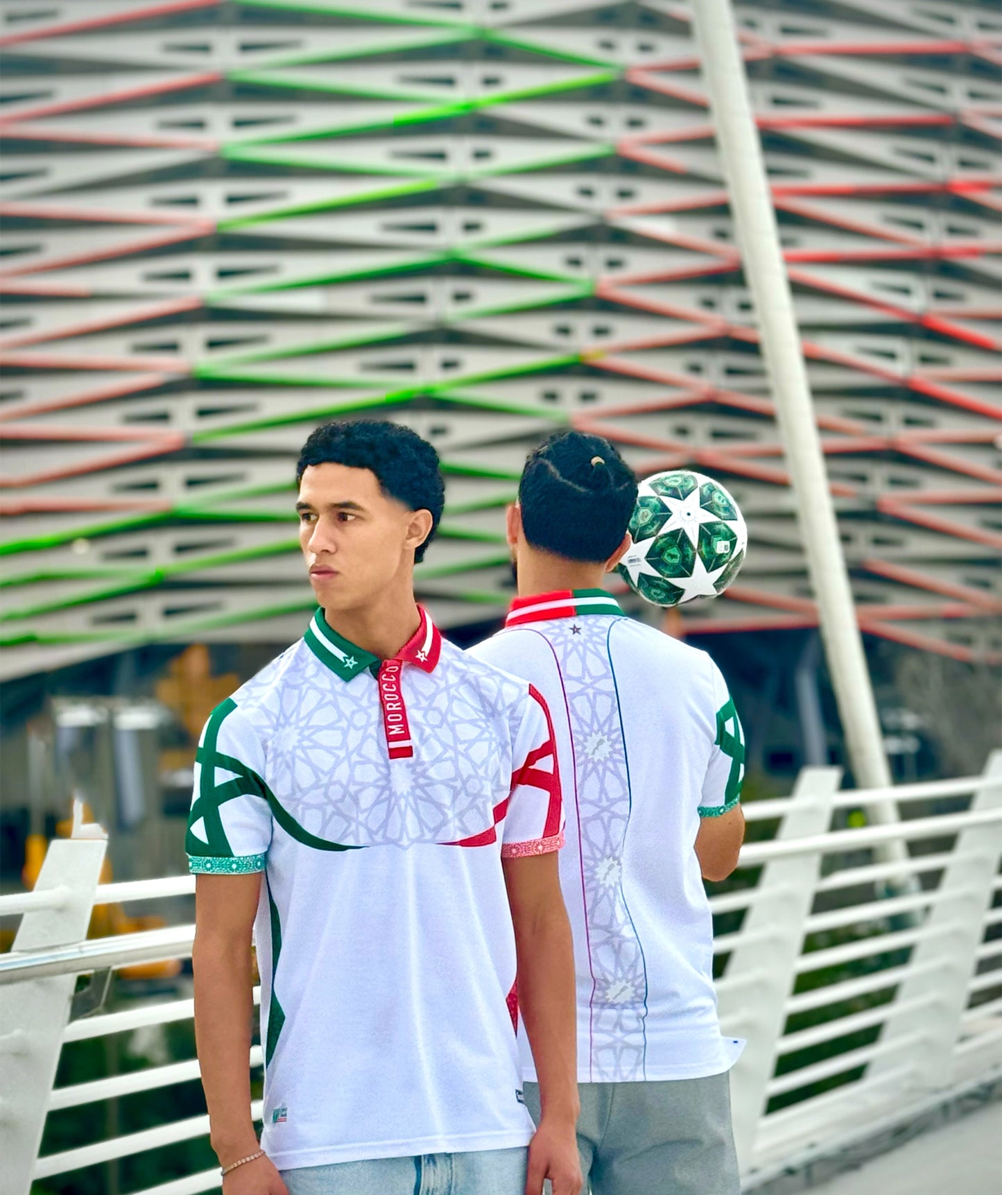 Scarlet Polo Morocco AFCON